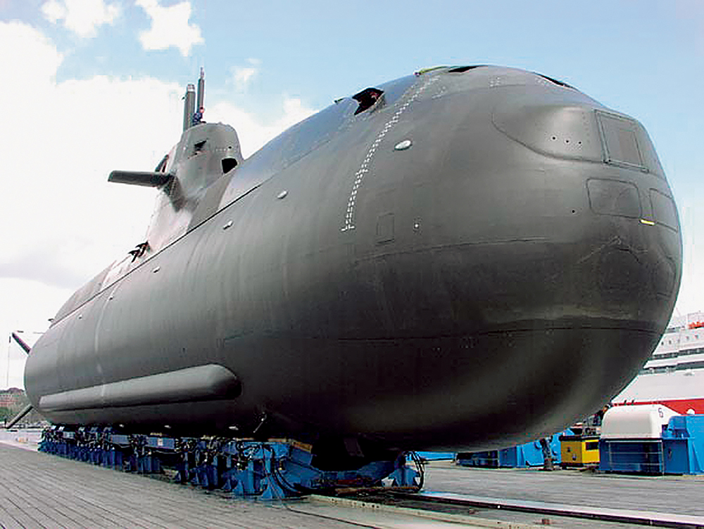 ドイツ最新鋭の潜水艦Uボートスチール